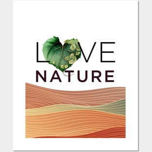 Love Nature No. 4: Have a Green Valentine's Day Posters and Art